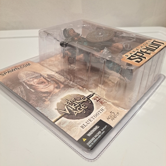 Spawn The Dark Ages The Viking Age 2002 Bluetooth Series 22 Figure R3 Sealed - Picture 4 of 6